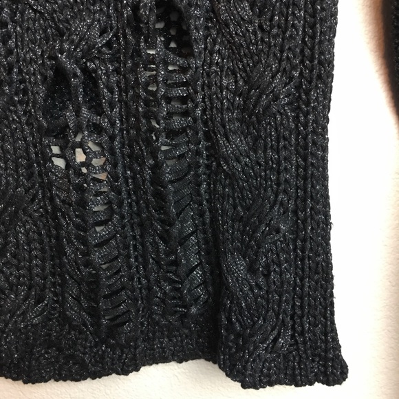 Nordstrom Trouve black sweater size small - Picture 3 of 8